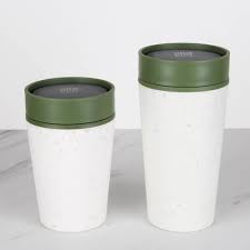 CIRCULAR & CO - Tasse Blanche et verte 350 mL