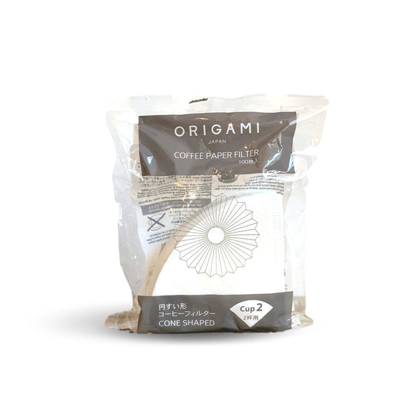 ORIGAMI - Filtres papier 4 tasses Mx100